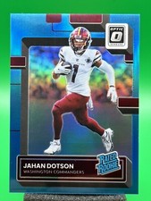 Jahan Dotson RC - 2022 Donruss Optic Rated Rookie Blue Prizm /299