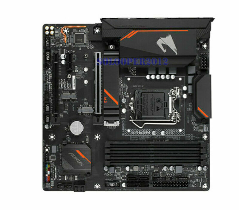 Gigabyte B460M AORUS PRO Motherboard Intel B460 LGA 1200 DDR4 HDMI M-ATX