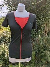 Sportshirt Shirt Sport 🏃‍♀️ Gr.38 von  Carite Tiefschwarz 🖤 ..2mal getragen 