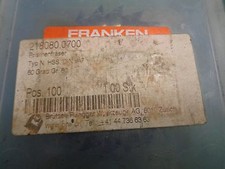 1 x Franken Prismenfr&auml;ser &Oslash;80; 9106869; 60&deg;; HSS