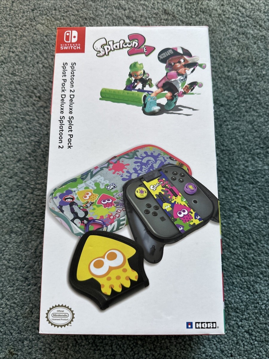 Hori Splatoon Nintendo Switch Deluxe Splat Pack Starter New