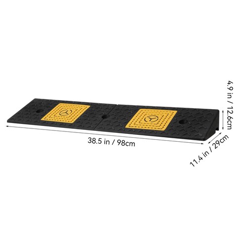 1/2X Heavy Duty Rubber Kerb Door Ramps Wheelchair Mobility Scooter Access Ramp - Picture 73 of 142