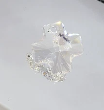 Swarovski Crystal Clear 20mm Vintage Cross 6866 Pendant; Beautiful!