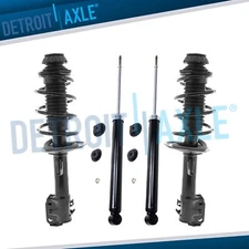 Front Struts w/ Coil Springs Rear Shock Absorbers Kit for 2012-2014 Toyota Yaris