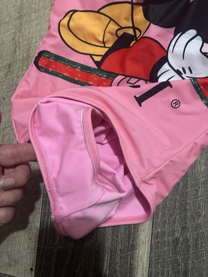 Gucci Mickey Mouse One Piece Swimsuit Sz Large NWT | eBay