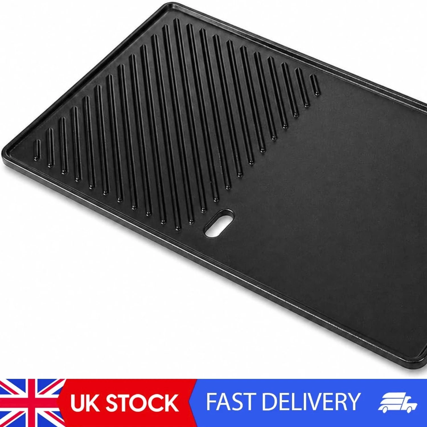13191 43.4 X 23.6cm Cast Iron Griddle Plate For Landmann Triton 2, Landmann