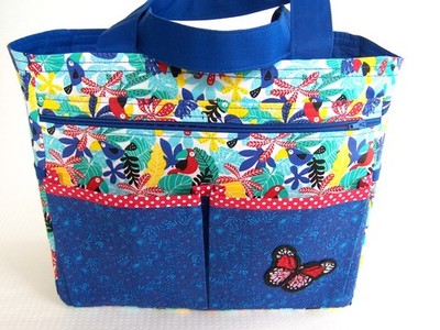 Handarbeitstasche Aufbewahrungstasche Geschenktasche - handmade Modell: ''Emma''