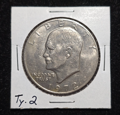 1972 Type 2 Eisenhower Dollar | eBay 1972 Type 2 Eisenhower Dollar | eBay