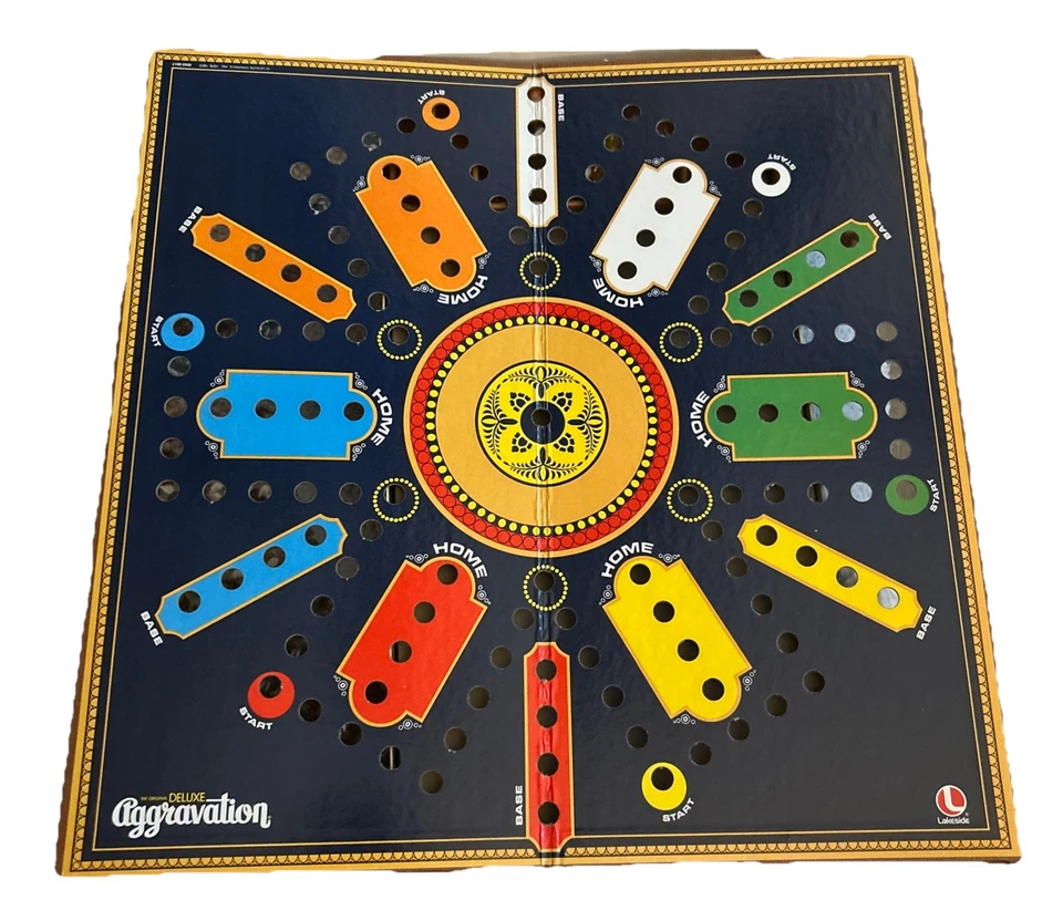 Juego de mesa de agravación de lujo, junto al lago, vintage/retro (1977) nuevo caja abierta Foto 2 de 4