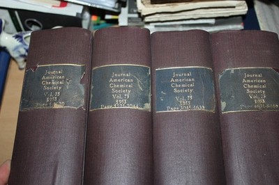 The Journal of the American Chemical Society Vol.74 LXXV (4 Bücher) Jg. 1953
