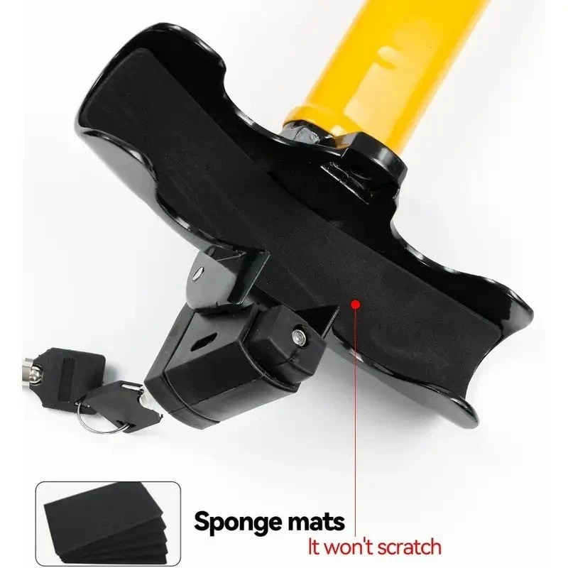 For all JEEP Cars Steering Wheel Lock Twin Hooks Yellow – Heavy Duty & Reliable - Image 4 of 4