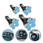  4 Pcs Little Daisy Car Perfume Air Conditioning Clip Conditioner Clips