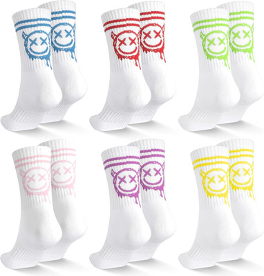 6 Paar Socken Jungen 30-34 Kindersocken Baumwolle Tennissocken Sportsocken Lusti