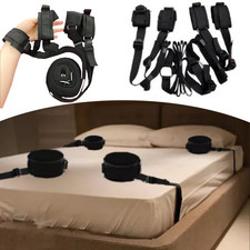 Adult Games Sex-Toys for Couples Bed Restraint Erotic Bondage Ropes Bed BDSM Kit