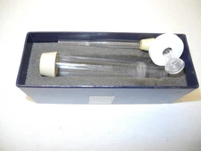 GLASS EXPANSION 31-808-2685 QUARTZ OUTER D-TORCH TUBE & TRANSFER TUBE W/ BEND