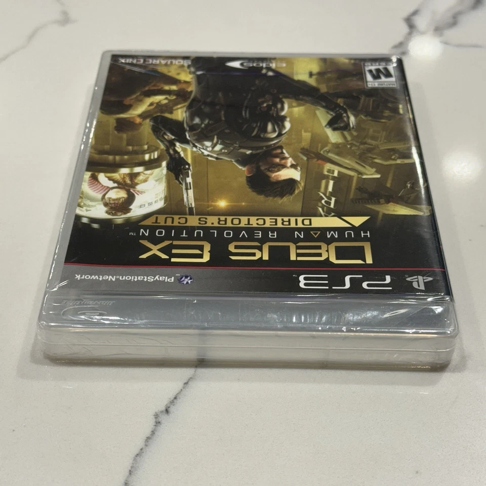 Deus Ex: Human Revolution - Director's Cut (PS3, 2013) Brand New Factory SEALED - Image 4 of 4