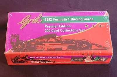 Formula 1 Auto Racing 1991 Season Sports Trading Cards