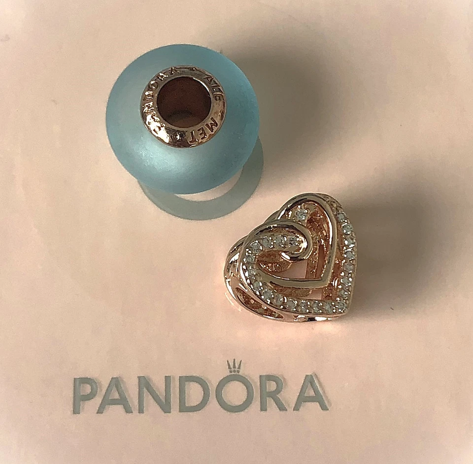2 x New Pandora Charms (789270C01 & 789420C00) With Box, Cloth & Express Post - image 4 of 4
