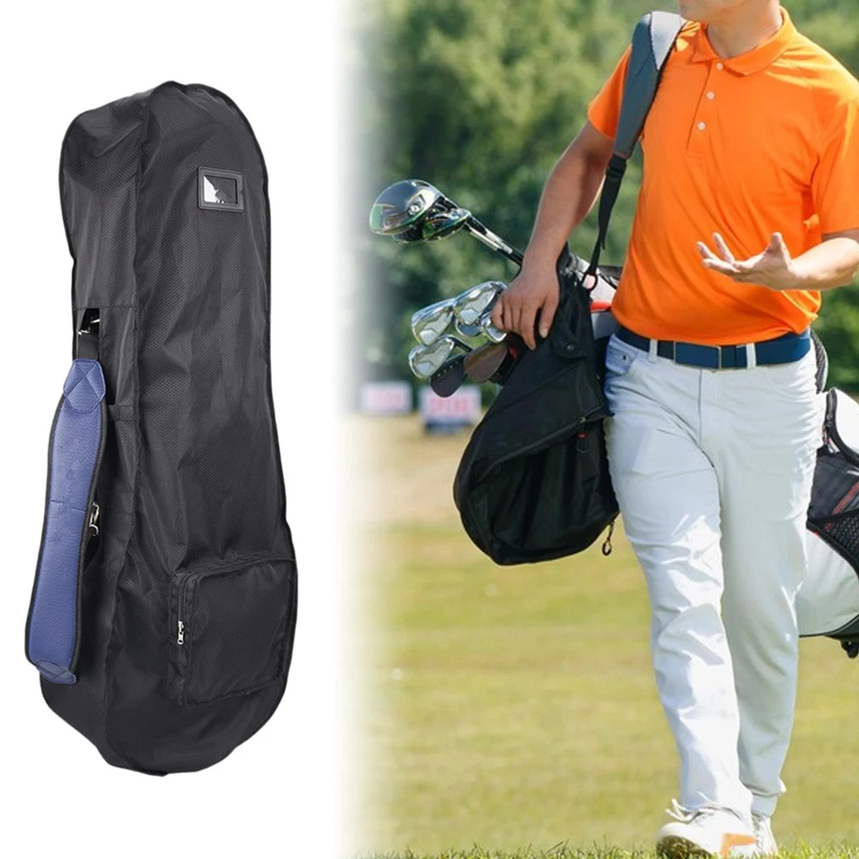Golf Bag Rain Cover Waterproof for Golf Push Carts for Club Cases Portable Rain - image 2 of 4