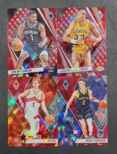 2023-24 Panini Phoenix Basketball RED ICE PRIZMS You Pick the Card
