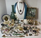 VTG Lot of Signed High Quality Costume Jewelry 95 Pieces w/ Sterling & Gold F