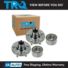 TRQ Wheel Hub & Bearing Front LH RH Pair Set for Dodge Neon PT Cruiser 39mm