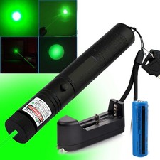 9900mile 532nm Rechargeable Green Laser Pointer Pen Astronomy Visible Beam Lazer