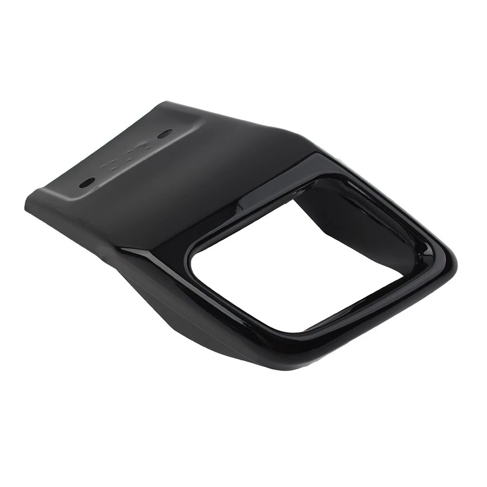 Black Rear Bumper Exhaust Tube Trim ABS For Land Rover Range Rover Evoque 10-18 - Image 3 of 4