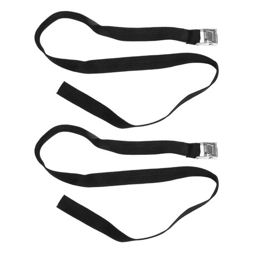 VERDANVERSE Lot De 2 Ceintures De Valise Croisées – Sangles Élastiques Réglables Avec Boucle Rapide, Noir