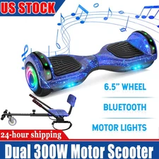 Brand New 6.5" LED Wheels Hoverboard Scooter for kids UL2272 Certified Bluetooth