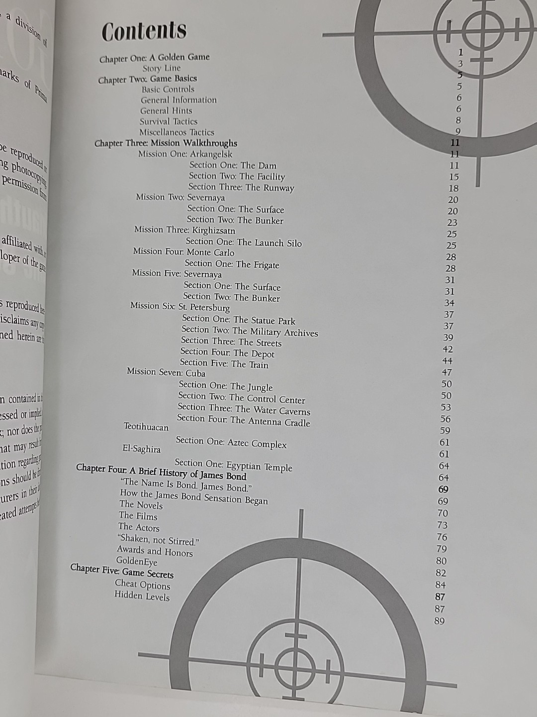 1997 Prima GoldenEye 007 Game Secrets book Strategy Guide walkthrough maps