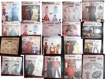 Butterick halloween stage costumes sewing patterns Uncut / cut  Your choice D