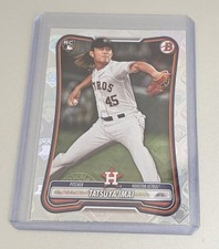 2026 Bowman Tatsuya Imai Rookie Bowman Logo Pattern Border #74 Astros (RC) SSP