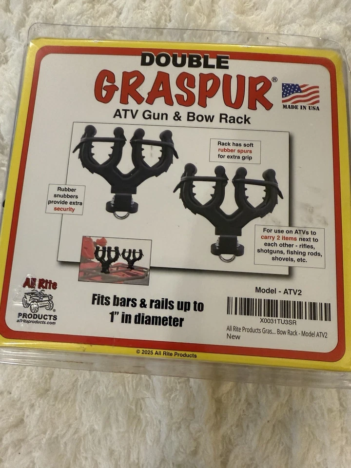 Pistola doble para ATV y arquero GRASPUR™ - Modelo ATV2 - Hecho en EE. UU. Foto 2 de 4
