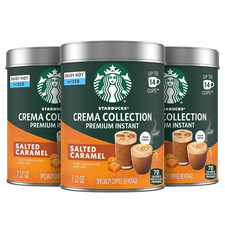 Starbucks Crema Collection Premium Instant Salted Caramel Flavored Instant Coffe