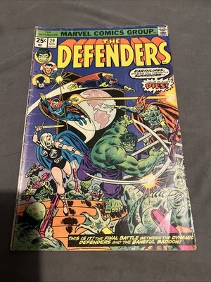 Defenders #29 (Marvel 1975) Low Grade- Will Combine Shipping