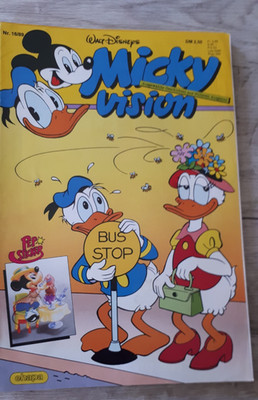 Micky Vision Nr.16/1989--mit Pep Sticker