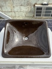 Kohler Vessel Sink Iron Plains K-5400-P5-KA Brown