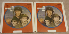 The Longest Day 2 disc Movie 1981 CED Videodisc CED Format Film John Wayne