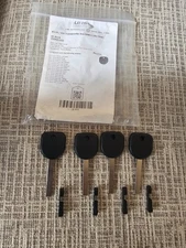 4 Pieces Keyless Factory B119 Transponder Uncut Key With Chip Holder (No Chip)