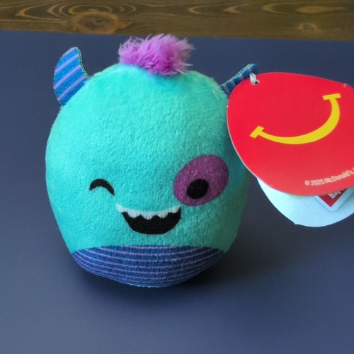 Juguete de peluche McDonald's Squishmallows Happy Meal RORTY NUEVO 2025 Monster - Imagen 4 de 5