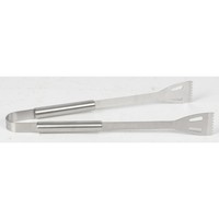 Landmann Bbq-Grillzange Grillwerkzeug Edelstahl 34×4 Cm Zange Grillen Silber