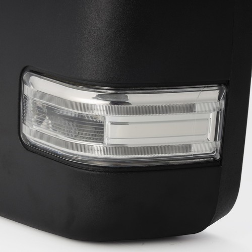 For 15-18 F150 (8 pin) Power/Heated Telescoping LED Signal Black Towing Mirrors - Picture 8 of 9