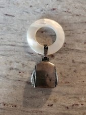 Vintage Sterling Silver And Mother Of Pearl Teething And Baby Rattle Nancy