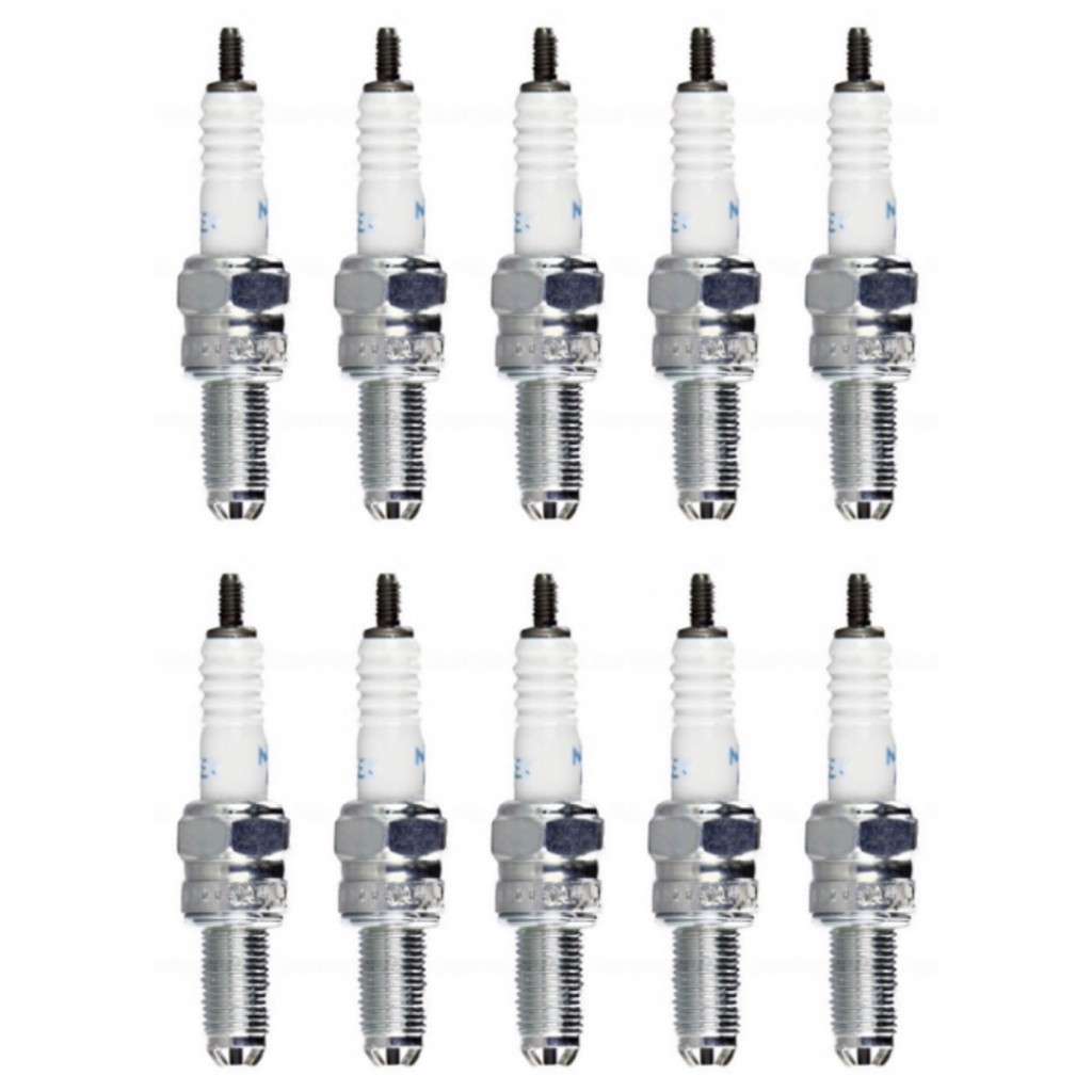 NGK For Aprilia Dorsoduro 750 2010-2016 Spark Plug Standard Box of 10 CR7EK
