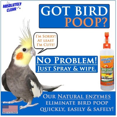 Fragrance-Free Bird Cage Deodorizer