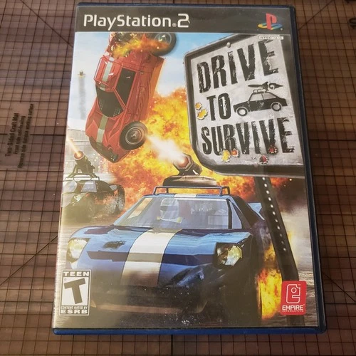 Drive To Survive (PlayStation 2 PS2 2006) Complete w/ Manual