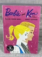Vintage 1961 Barbie Ken Doll Early Issue Fashion Booklet 2