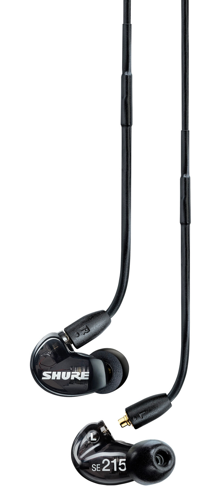 Shure SE215 Dynamic Microdriver Earphones Black
