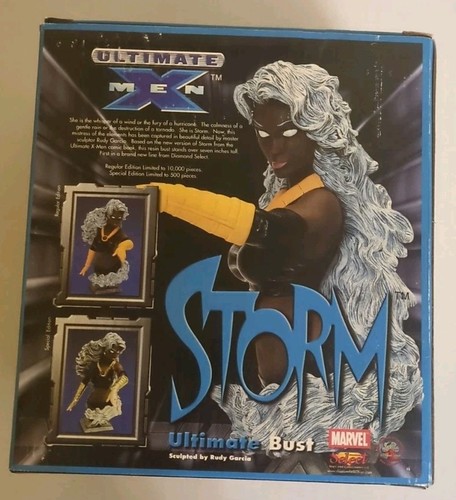 NUOVISSIMA SCULTURA BUSTO ULTIMATE MARVEL ULTIMATE X-MEN STORM EDIZIONE LIMITATA ULTIMATE - Foto 3 di 4
